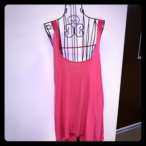 BKE Buckle red pink size Medium tank top